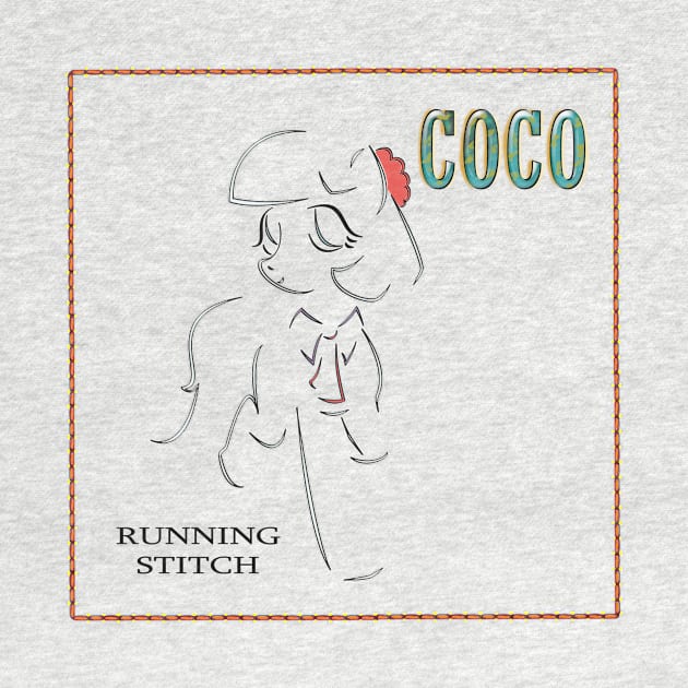 Running Stitch Album Cover Parody by ntoonz